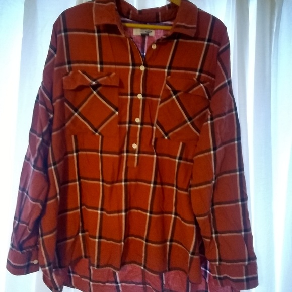 Old Navy Tops - Old Navy Boyfriend Flannel Shirt